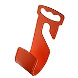 Perfk ABSプラスチック　ガーデン ホースホルダー　フレキシブル　パイプ ハンガー　ブラケット　25/50/75/100フィート対応　全5色　 - オレンジ