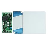 walmeck ac85 V250 V/dc15 V-120 V 1 CH 433 MHZ RFリレースマートワイヤレスリモートコントロールライトスイッチ送信機with Oneリレー受信機
