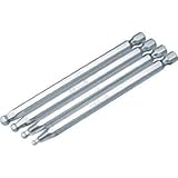エイト:エイト 六角棒ビット テーパーヘッド 対辺6.35mm 溝9mm 単品 EA-64 3MMX100 型式:EA-64 3MMX100