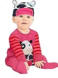 (ウォ２U)Woo2u 子供 キッズ 赤ちゃん 可愛い 動物柄 オーバーオール ベビー服 ロンパース ボーダー 肌着 パジャマ 寝間着 カバーオール ジャンプスーツ ボディスーツ ピンク 80