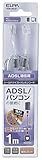 ELPA ADSLシールドツイスト6極2芯1m   TEW-A010