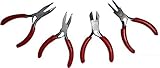 Trademark Tools 75-1050 Hawk Professional Micro Plier Set 4-Piece [並行輸入品]