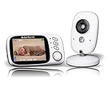 Iseebiz　ベビーモニター　防犯カメラ　見守りカメラ　 赤ちゃん 　出産祝い 　ベッド見守り 年寄り介護　 子守唄機能　双方向音声　暗夜用　子育て応援アイテム　クリップ式 日本語説明書付き　セキュ