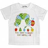 半袖Tシャツ はらぺこあおむし プリント ベビー Tシャツ ホワイト 80