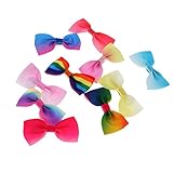 B Blesiya ヘアクリップ クランプ　 クリップ　 リボン　ヘアピン　 ヘアスタイリング 　ベビー　子供　ヘアアクセサリ　 全2スタイル - スタイル2