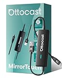 【公式】オットキャスト ミラータッチ Ottocast Mirror Touch スマホミラーリング CarPlayワイヤレスアダプター スマホ画面をカーナビに映す iphoneミラキャスト カーナビからスマホの操作が可能 カープレイ無線化 接続簡単 低遅延 純正有線CarPlay搭載車適合【技適認
