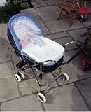 Clippasafe Pram Insect Net One Unit White by Clippasafe