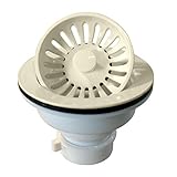 プラスチックプッシュ/プルKitchen Sink Strainer D2143P-65 1
