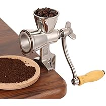 ハンドミルハンドミルコーヒーグラインダー手動挽き豆挽き器挽き器40 Amazon | ミニ手動コーヒーグラインダー 40段階調節機能付き