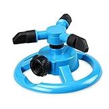 MIRACLE 庭用 スプリンクラー 散水機 ガーデンアクア ３方向 回転 放射 園芸 菜園 植物 水やり 散水 ガーデニング 水撒き 便利 (Aタイプ) MC-GADAQUA-A