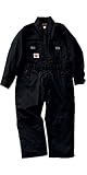 9009 長袖つなぎ服 キッズ（SOWA) (150, ブラック)