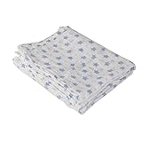 【ノーブランド 品】モスリン　綿　毛布　新生児　ブランケット　バスタオル　星パタン