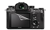 【高光沢】SONY α99 II/α7R IV/α7R III/α9/α7S II/α7R II/α7 II用 指紋防止 高光沢 気泡ゼロ カメラ液晶保護フィルム (7ｘ5.2cm)機種対応 (2枚セット)