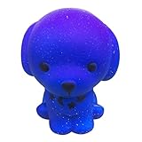 moonker Slow Rising Galaxy子犬Squishies玩具、Squishy Kawaii Squeeze Toy forコレクション、ストレスリリーフ、大人と子供のためのギフト o