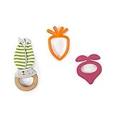 Bright Starts Simply Bright Starts Bunny Bites Teething Set [並行輸入品]