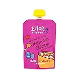 米＆ピーマン130グラムとキッチンメキシカンチキン (Ella's) (x 2) - Ella's Kitchen Mexican Chicken with Rice & Peppers 130g (