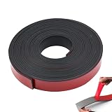 LIKENNY 粘着付ゴムシート ゴム板 厚さ3mm*幅20mm*長さ3m ストリップ素材 緩衝材 耐摩耗 振動吸収 滑り止め 防振マット汎用 家具 フローリング保護 DIY用 ガスケット