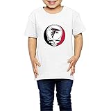 かわいい 子供 アトランタ ファルコンズ チーム ロゴ Ｔシャツ 体に合う White Size 5-6 Toddler