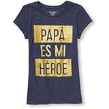 ザ・チルドレンズプレイス THE CHILDREN'S PLACE/ ガールショートスリーブグリッターグラフィックティ S/Dブルー トップス半袖Tシャツ 14歳【並行輸入】