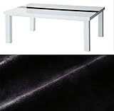 ラスターホワイト サイレントブラック こたつ3点セット(テーブル＋掛・敷布団) 鏡面仕上 長方形(75×105cm) アーバンモダンデザインこたつ 省スペースタイプ VADIT SFK バディット エスエフケー 【ﾉｰﾌﾞﾗﾝﾄﾞ品】