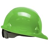 Jackson Safety 14845 SC-6 High Density Polyethylene Hard Hat with 4 Point Ratchet Suspension, Hi-Viz