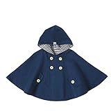 ミキハウス(mikihouse) UVカット対策 イカリマークのマリン風パイルポンチョ (11-3802-782) フリー(70-90cm) 紺（03）