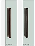UNION ユニオン ドアハンドル ミドル G2236-71-068/南部鉄、鉄サビ 内/外１セット