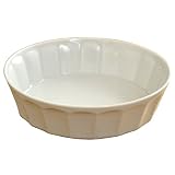 EAST table(イーストテーブル) しのぎ お花のボウル 大 19cm マットミルク 日本製 深皿 大鉢 食洗機対応 レンジ対応 ic005bo19002