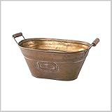 ラフ バケツ プランター ポット ブリキ ガーデニング 雑貨 RUTH OVAL POT Sサイズ
