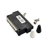 YJB PARTS 国産ボックス型レバースイッチ YM-50 ノブ2個付き (5way)