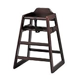 椅子 ベビーチェア(大)DBR [52 x 51 x H74 x SH50cm] 木製品 (7-772-3) 料亭 旅館 和食器 飲食店 業務用