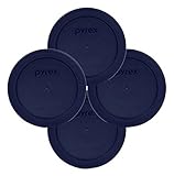 Pyrex Blue 2 Cup Round Storage Cover #7200-PC for Glass Bowls 4-Pack by Pyrex [並行輸入品]
