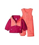 (コロンビア) Columbia キッズセットアップ Double Flake Set (Infant) Deep Blush/Hot Coral 6-12 Months 6 - 12ヶ月 [並行輸入
