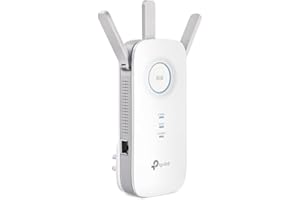 TP-Link AC1750 Mesh Wi-Fi Range Extender, Dual Band, WiFi Extender, Smart Home, Wireless, Gigabit Ethernet Port, AP Mode, Up to 1.75Gbps, Gaming & 4K Streaming, Works with Any WiFi Router (RE450)