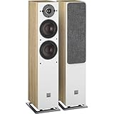 DALI ダリ OBERON 5 フロアスタンディングスピーカー 130㎜ダブルウーハー OBERON5LO ライトオーク 2台1組