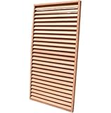 Liebe【リーベ】 セランガンバツー 木製 目隠し ルーバーフェンス 900×1800mm (約21kg)