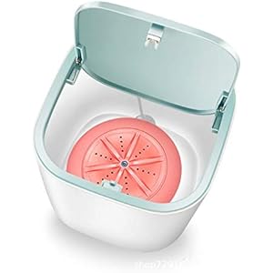 ポータブル洗濯機 昇級版 簡易洗濯機 ミニ下着洗濯機 洗濯バレル 超音波震動 静音 洗濯容量3.8 L 個人 家庭用 寮…