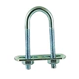 Ultraハードウェア61344 1 / 4 " x 3 / 4 " x 2 – 1 / 2 "亜鉛メッキUボルト