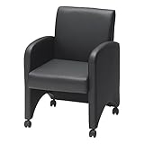 プラス 応接ソファ ネクシスソファ 組み立て式 肘付 ブラック NX-UP01-N BK