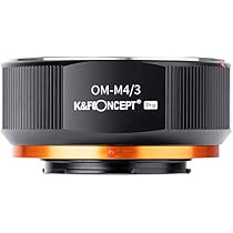 Amazon | K&F CONCEPT マウントアダプター OM→M4/3 Olympus対応 AM140
