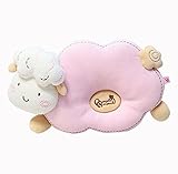 Cute Minor ベビー枕babypuff　羊枕　新生児用ドーナツ枕　抱っこ枕ドーナッツ枕オーガニックコットン・ベビー枕 (ピンク)