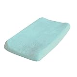 Go Mama Go Minky Changing Pad Cover Aqua [並行輸入品]