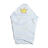 PICOH(ピコー) ママが選んだ ベビー おくるみ 高品質 天然コットン 100% ふっくら やわらか 新生児 出産祝い ギフト お祝い 便利な帯付き (ブルー)