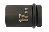 パオック 薄口インパクトレンチソケット ショート 17mm IMS-17S
