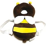 Gearl(ジール) ベビー ヘルメット セーフティー リュック 頭部の保護に 乳幼児用 怪我防止 よちよち歩き用 (みつばち)
