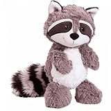アライグマクマ ぬいぐるみ かわいい 柔らかい ぬいぐるみ 動物 枕 子供 誕生日 プレゼント 25cm グレー