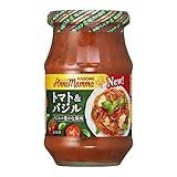 カゴメ アンナマンマ トマト&バジル 330g×6個