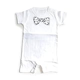 SUPERTHANKS スーパーサンクス BOW TIE PRINT ROMPERS ベビー ボウタイプリントロンパース キッズ baby 新生児 肌着 カバーオール 出産祝い 子供 SK171CS0