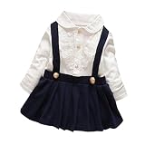 ガールズ 可愛い ワンピース 長袖 ドレス やわらか肌着 ベビー服