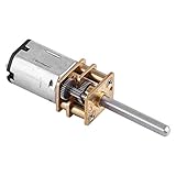 Akozon ギアモーターDC 12Vリダクションギアボックス、ロングアウトプットシャフト100RPM〜2000RPM(100 RPM)
